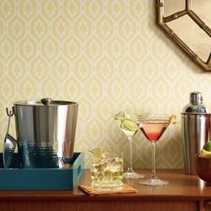 Hammered Metal Ice Bucket with Ice Scoop - Threshold